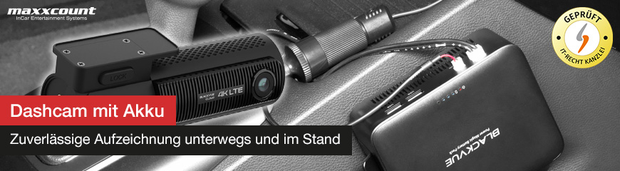 Dashcam mit Akku