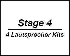 Category Stage 4 - 4 Lautsprecher Kits image