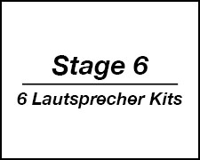 Category Stage 6 - 6 Lautsprecher Kits image