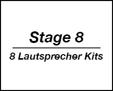 Category Stage 8 - 8 Lautsprecher Kits image