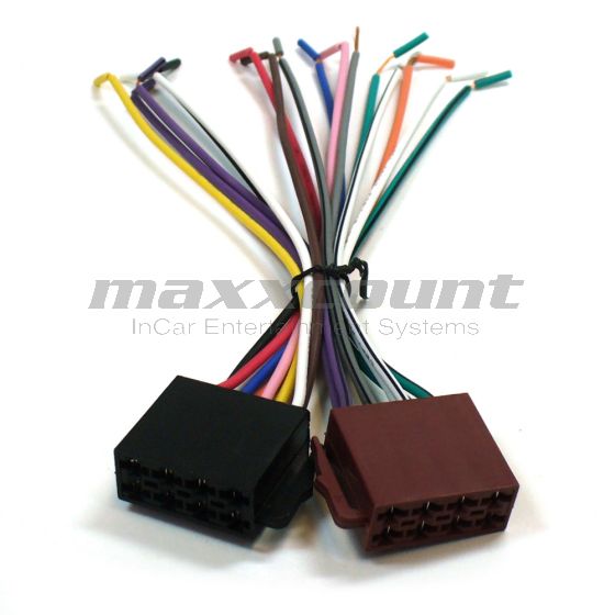 ISO-Stecker-Set (Lsp + Strom) GALA-CAN-BUS voll beschaltet mit 16 Kabeln