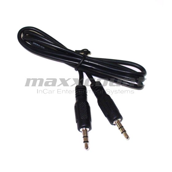 3.5mm Stereo Jack Adapter Cable (male > male) 0.75m