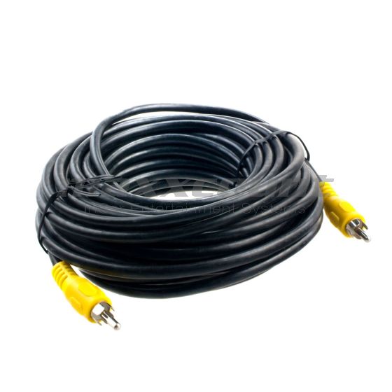 Video Cinch-Kabel 10m (Stecker - Stecker, Verlängerung) 75 Ohm 