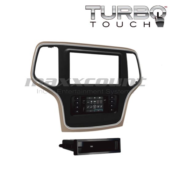 Metra 99-6536BZ 2DIN Turbotouch-Kit mit Touchscreen für Jeep Grand Cherokee ab 2015, bronze