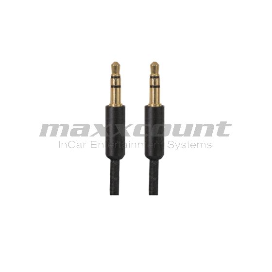iSimple ISMJ73BK 3,5mm jack-plug adapter cable (pcs.), 1m, black 