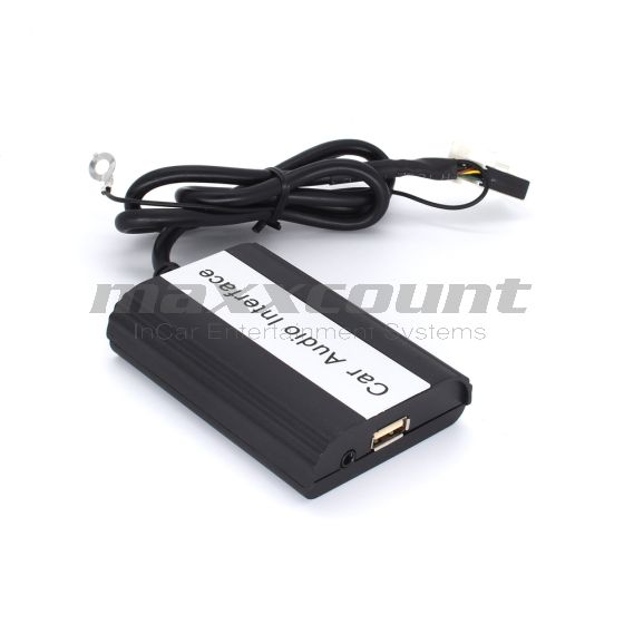 Bluetooth + USB + AUX adapter with wired remote control hands-free kit for VW / Skoda 12pin 