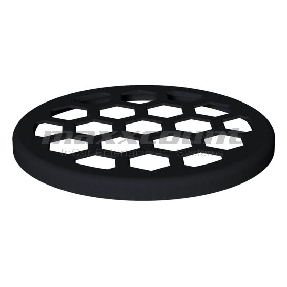 MDF speaker grill / subwoofer grill 10" 25cm, honeycomb pattern