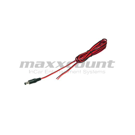 maxxcount Stromanschlusskabel Rückfahrkameras rot, 12V, 1,5m