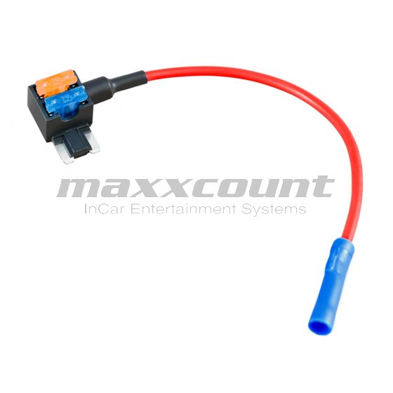 Sicherungsabgriff / Abgriff Rückfahrsignal für Low-Profile-Mini-Sicherung inkl. 5A Sicherung (ACN)