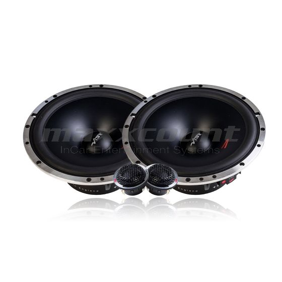 VIBE CVEN62C 6.5" 16,5cm 2-Wege High-end SQ Kompo-Lautsprecher 120W, 4Ohm, 45Hz -20kHz (EISA Award Winner), Einbautiefe: 73mm