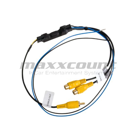 Umschaltbox für 2 unterschiedliche Cinch-Videoquellen oder Rückfahrkamera (SW-V2X1-RCA)