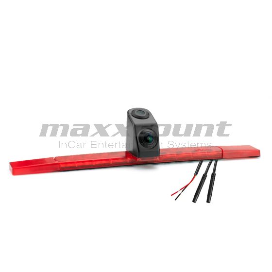 maxxcount Dual Rückfahrkamera 5V in 3. Bremsleuchte ROT für Sunlight, Carado oder Etrusco als Ersatz für Hella 2DA 343 106-201