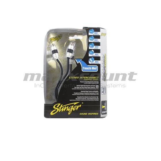 Stinger SI82YF Cinch Y-Adapter (2 Bu > 1 St), 8000 Serie