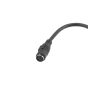Rückspiegel + 2 integrierte 10,9cm (4,3 Zoll) Monitore mit 4x Videoeingänge für Rückfahrkamera, DVD, TV etc.