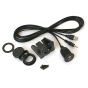 USB & 3.5mm AUX Flush Mount Socket / Extension (incl. Surface Mount)