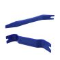 Satz universal Montagehebel (5-teilig / Blau) zum beschädigungsfreien Ausbau von Verkleidungen, Zierleisten, Clipsen etc