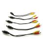 4x Video-Splitter Switch mit 4 Anzeige-Modi Single / Dual / Triple / Quad