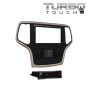 Metra 99-6536BZ 2DIN Turbotouch-Kit mit Touchscreen für Jeep Grand Cherokee ab 2015, bronze