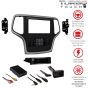 Metra 99-6536S 2DIN Turbotouch-Kit mit Touchscreen für Jeep Grand Cherokee ab 2015, silber