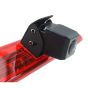 Rückfahrkamera in 3. Bremsleuchte inkl. 15m Kabel für Fiat Doblo 2, Opel Combo D