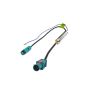 Antenna FAKRA with phantom FAKRA plug> FAKRA socket 