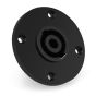 PA Panel jack for housing 4-pole version Ø 50mm Installation depth: 30mm