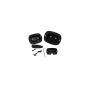 Set "Quickout 3" Extractable 2-pole clamp holder (terminal Subwoofer enclosure)