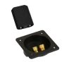Set "Quickout 1" connector + plug connection terminal for subwoofer enclosure