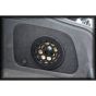 MDF speaker grill / subwoofer grill 10" 25cm, honeycomb pattern