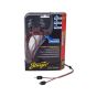 Stinger SI4220 2-Kanal Cinch Anschlusskabel für Stinger-Verstärkersets 6m 4000 Serie