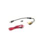 Rückfahrkamera in 3. Bremsleuchte für Renault Trafic, Opel Vivaro, Fiat Talento & Nissan Primastar (ab 2014) FULL RED inkl. 15m Videokabel