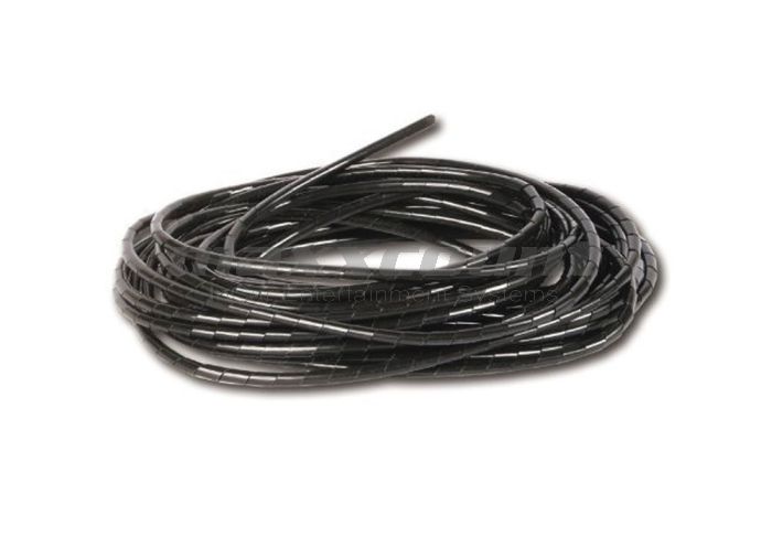 Spiralband, 25m x 3-60mm, schwarz, Typ: GST3 zum Kabelbinden