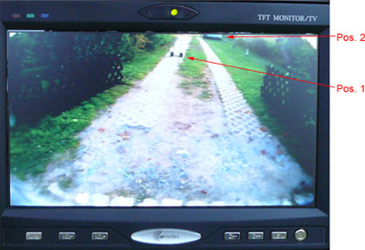 Detection angle 170 °