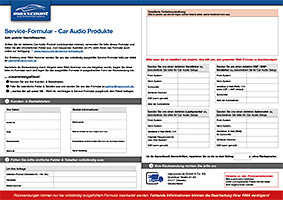 Laden Sie sich das Service-Formular herunter, füllen Sies es aus und senden Sie es uns an partner@maxxcount.de