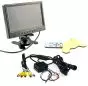 22,9cm (9 Zoll) Monitor mit Quadscreen für 12V & 24V, mit Standfuss & 4x Videoeingängen